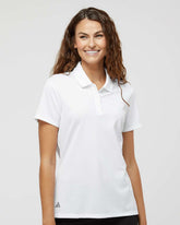 adidas A431 - Women's Performance Piqué Polo - White