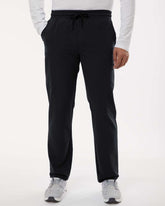 Jaanuu M20001 - Men's Rhodes Everyday Straight-Leg Scrub Pants - Black