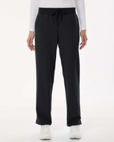 Jaanuu W20001 - Women's Xenos Essential Knit-Waist Scrub Pants - Black
