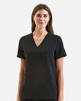 Onna NN300 - Women's Limitless V-Neck Stretch Scrub Top - Black