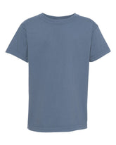 Comfort Colors 9018 - Youth Garment-Dyed Heavyweight T-Shirt - Blue Jean - Front