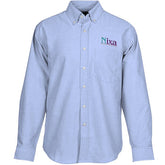 Blue Generation Long Sleeve Oxford - Men's - Solid - Oxford Blue