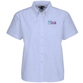 Blue Generation Short Sleeve Oxford - Ladies' - Solid - Oxford Blue
