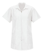 Red Kap KP43 - Women's Zip Front Smock - White