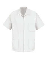 Red Kap KP44 - Unisex Zip-Front Smock - White