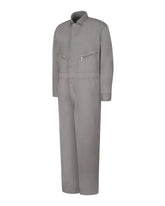 Red Kap CC18 - Men's Zip-Front Cotton Coverall - Grey