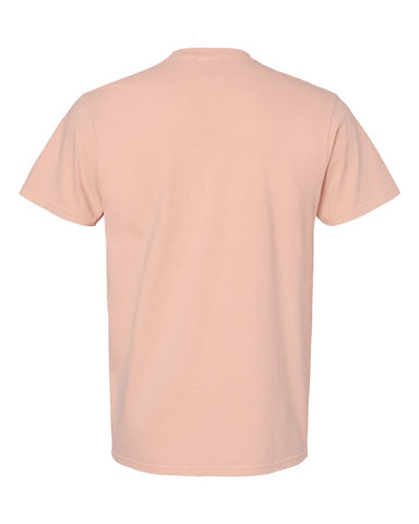 Comfort Colors 1717 - Unisex Garment-Dyed Heavyweight T-Shirt - Peachy - Back