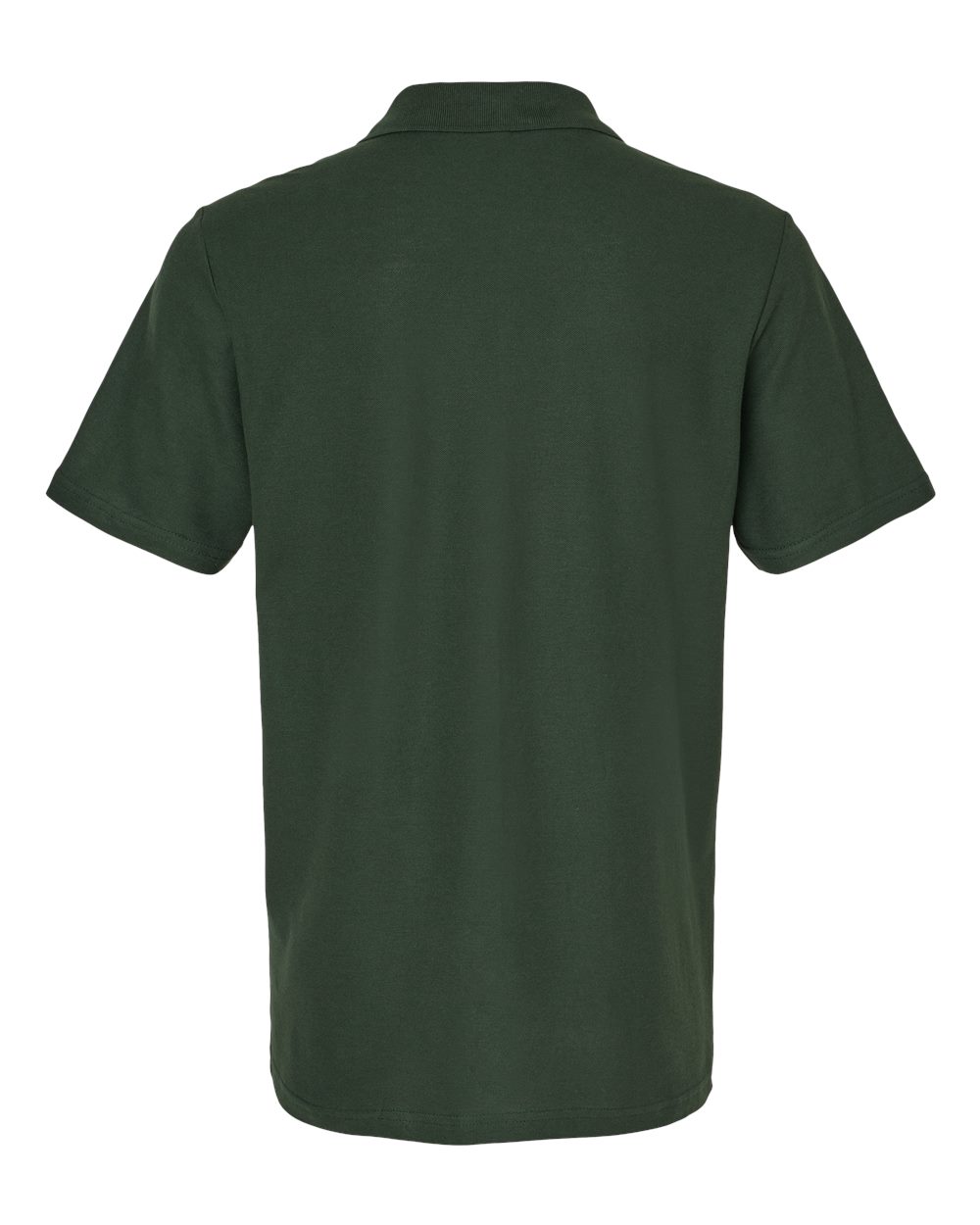 Gildan 64800 - Unisex Softstyle® Pique Polo - Forest Green - Back