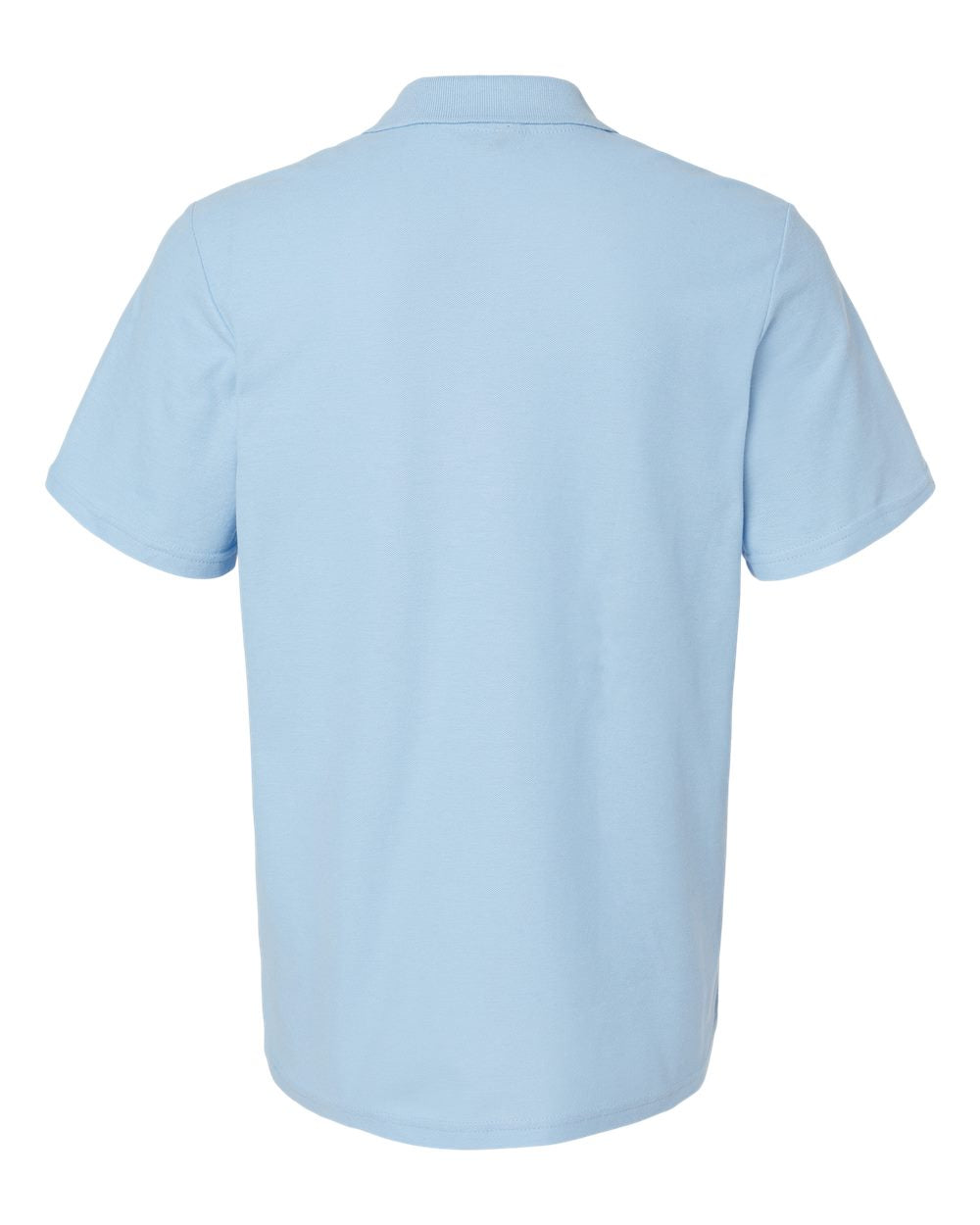 Gildan 64800 - Unisex Softstyle® Pique Polo - Light Blue - Back