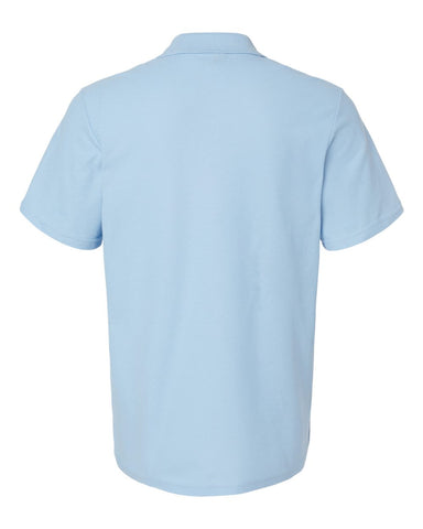 Gildan 64800 - Unisex Softstyle® Pique Polo - Light Blue - Back