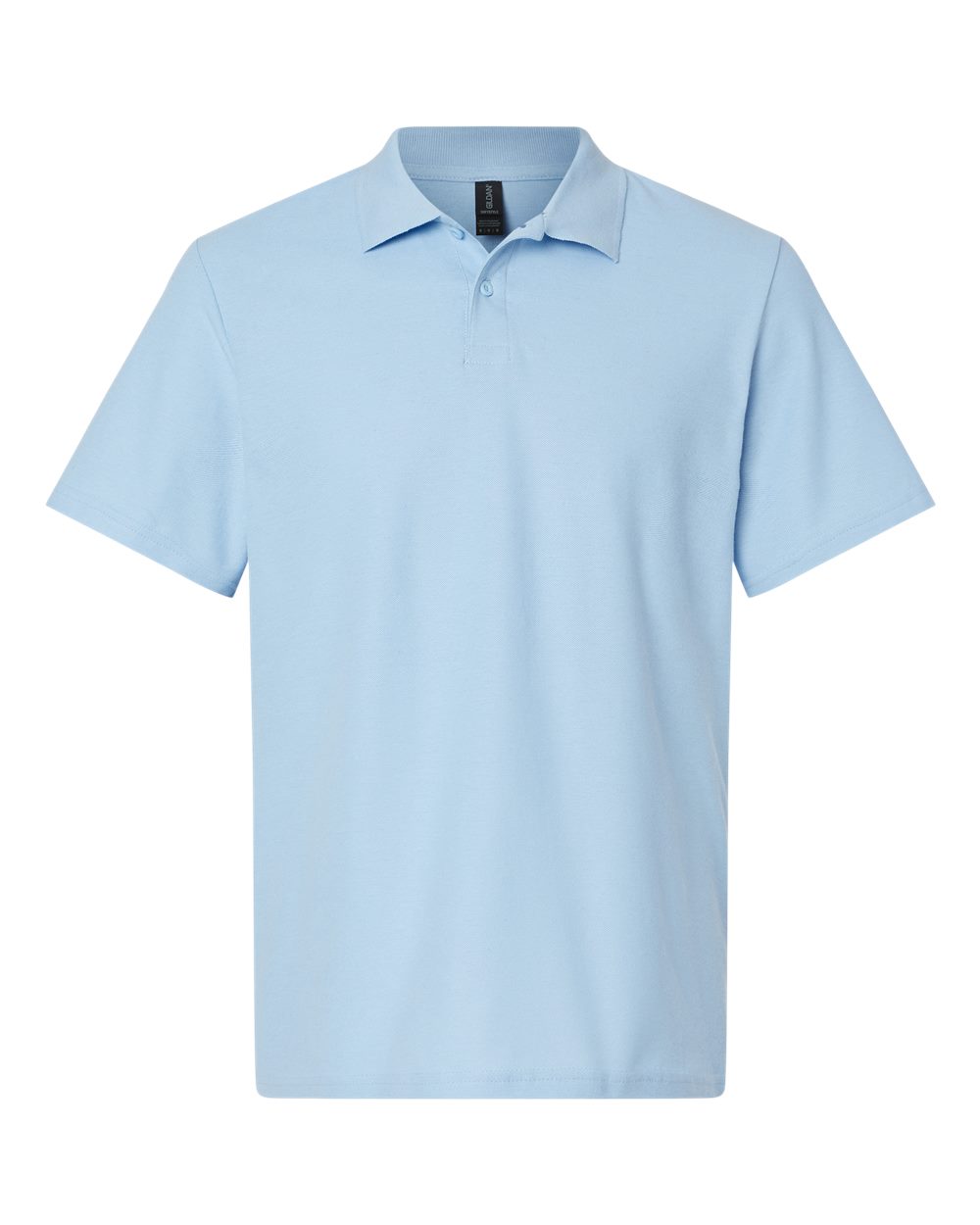 Gildan 64800 - Unisex Softstyle® Pique Polo - Light Blue - Front