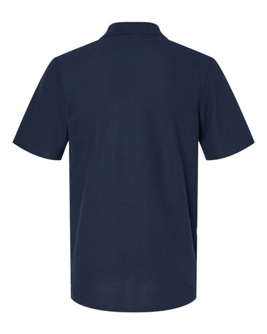 Gildan 64800 - Unisex Softstyle® Pique Polo - Navy - Back