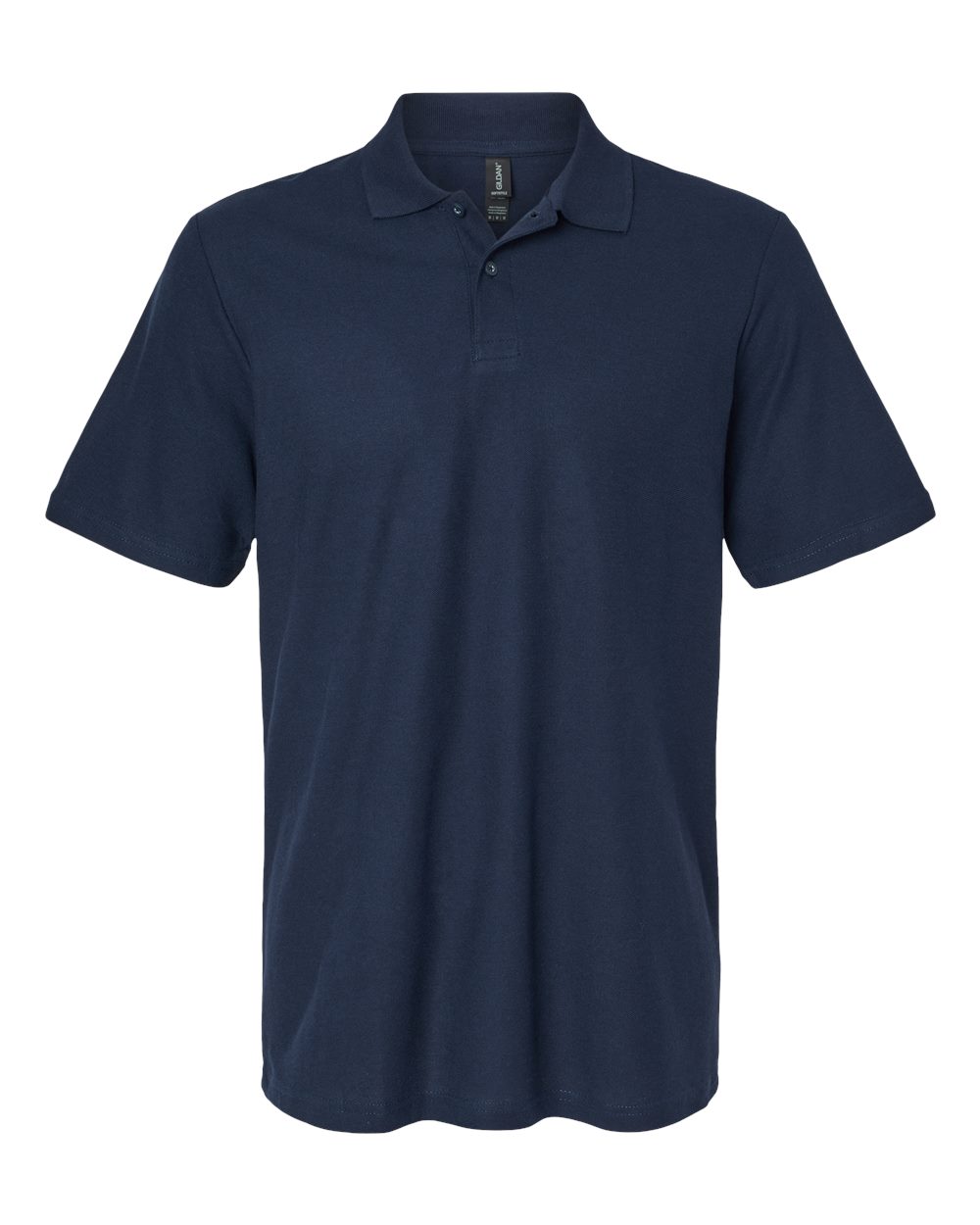 Gildan 64800 - Unisex Softstyle® Pique Polo - Navy - Front