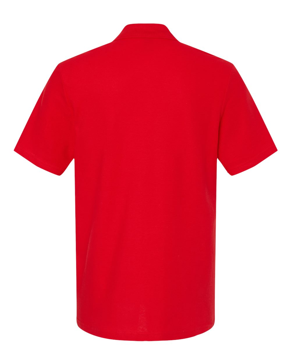 Gildan 64800 - Unisex Softstyle® Pique Polo - Red - Back
