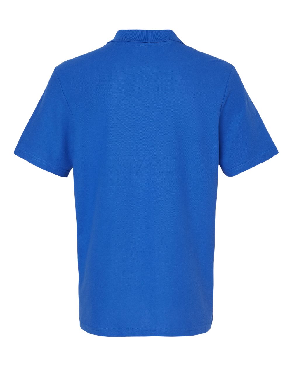 Gildan 64800 - Unisex Softstyle® Pique Polo - Royal - Back