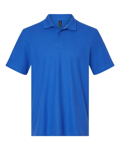 Gildan 64800 - Unisex Softstyle® Pique Polo - Royal - Front