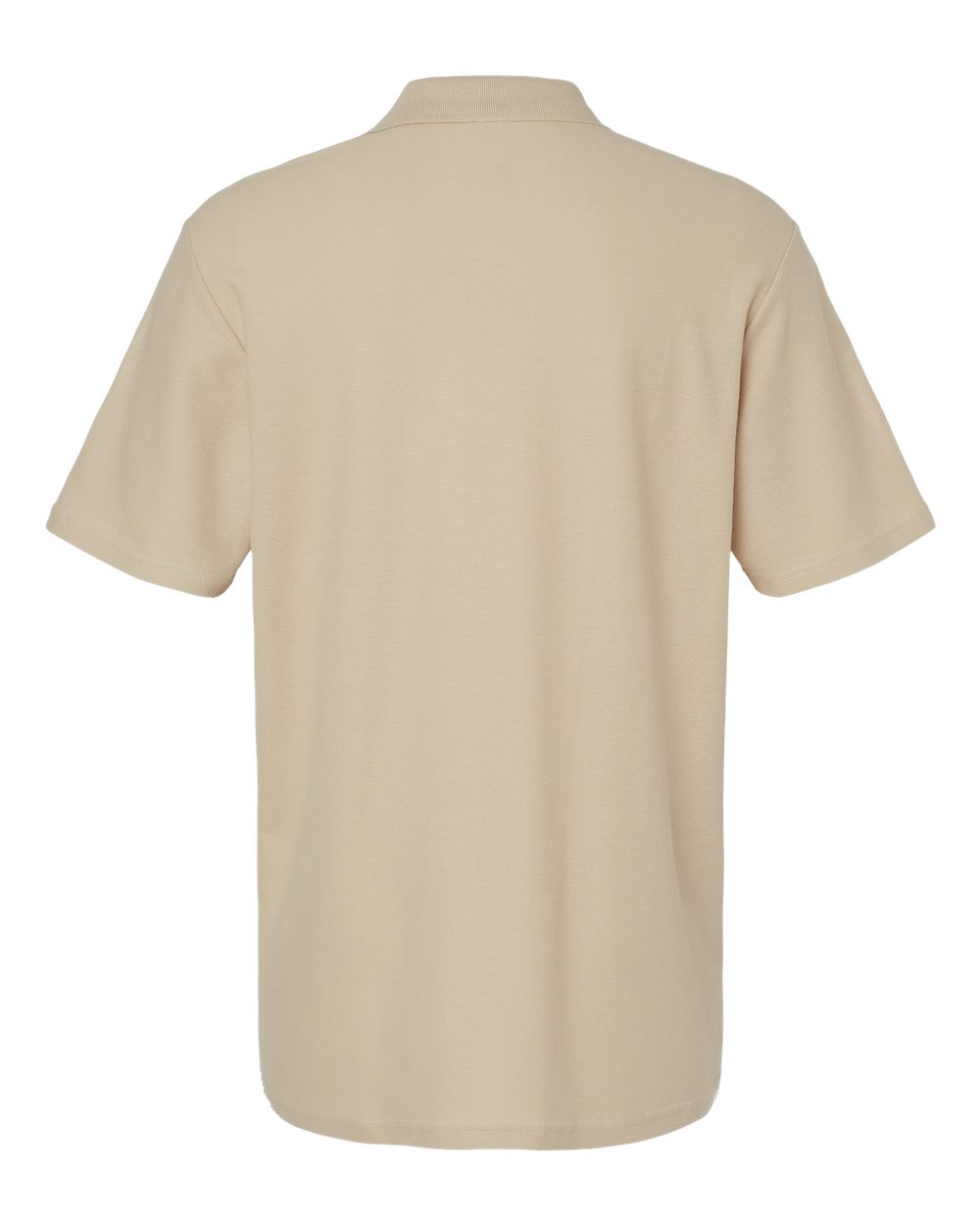 Gildan 64800 - Unisex Softstyle® Pique Polo - Sand - Back