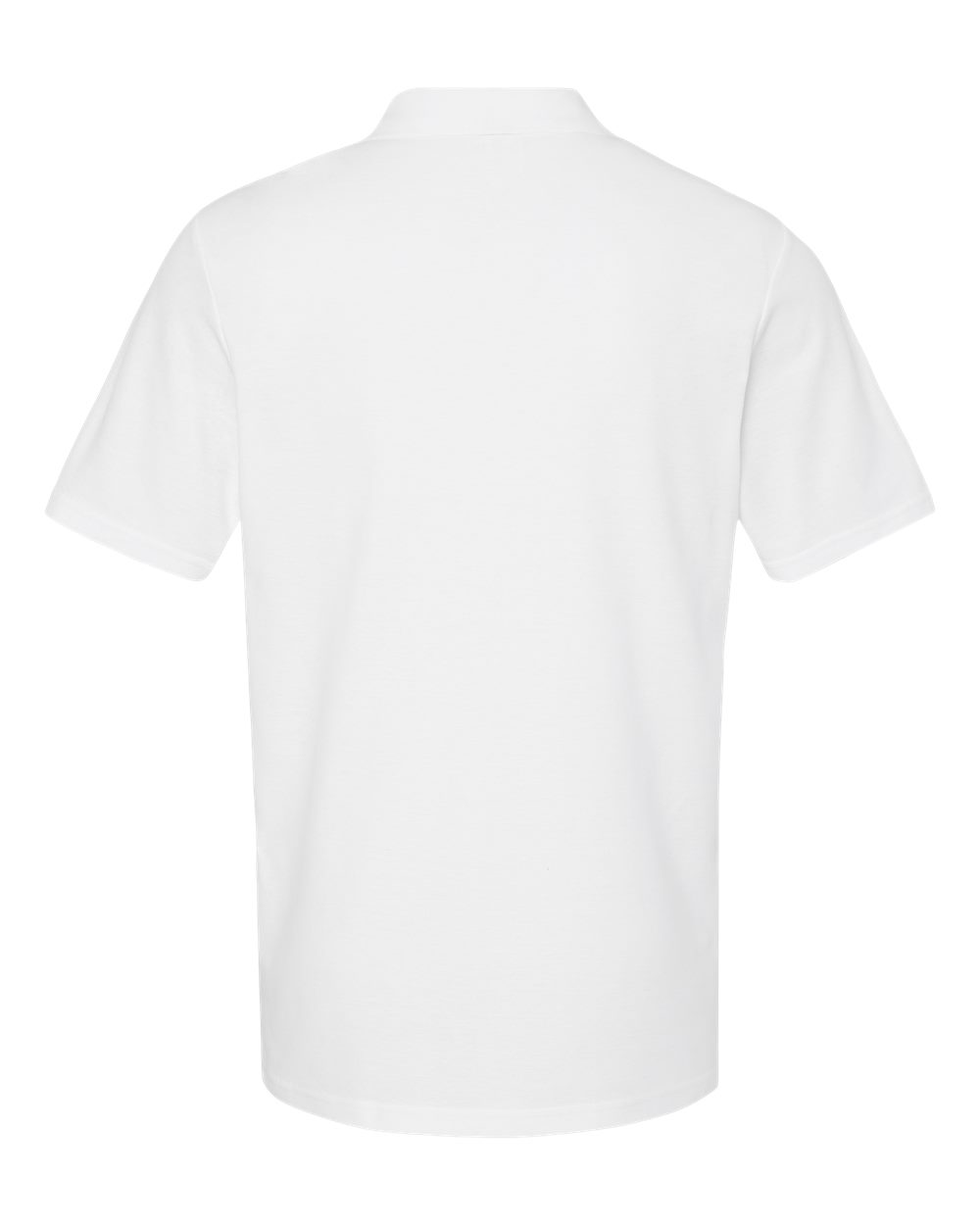 Gildan 64800 - Unisex Softstyle® Pique Polo - White - Back