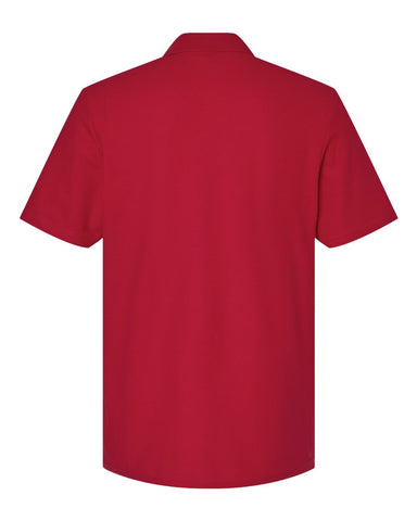 Gildan 64800 - Unisex Softstyle® Pique Polo - Cherry Red - Back