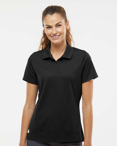 adidas A431 - Women's Performance Piqué Polo - Black