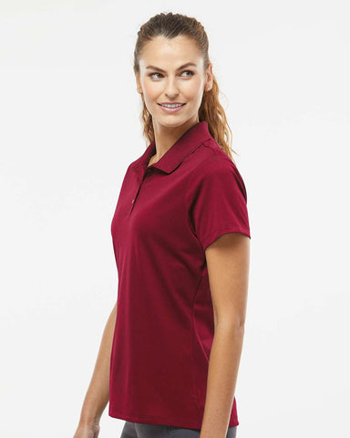 adidas A431 - Women's Performance Piqué Polo - Collegiate Burgundy