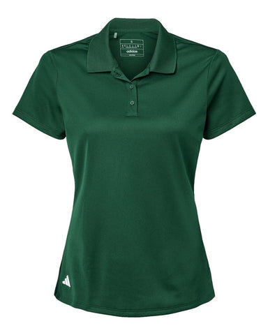 adidas A431 - Women's Performance Piqué Polo - Collegiate Green