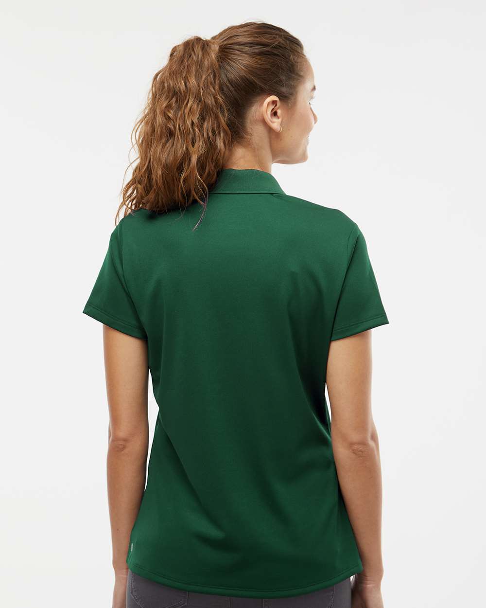adidas A431 - Women's Performance Piqué Polo - Collegiate Green