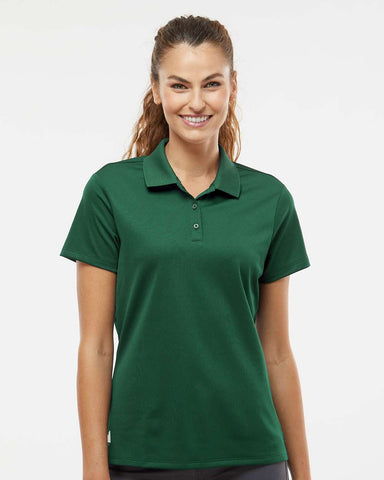 adidas A431 - Women's Performance Piqué Polo - Collegiate Green
