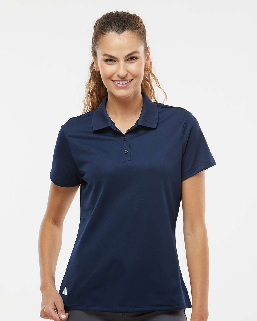 adidas A431 - Women's Performance Piqué Polo - Collegiate Navy