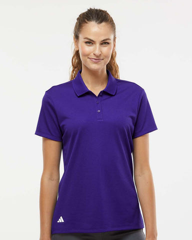 adidas A431 - Women's Performance Piqué Polo - Collegiate Purple