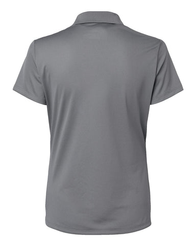 adidas A431 - Women's Performance Piqué Polo - Grey Three