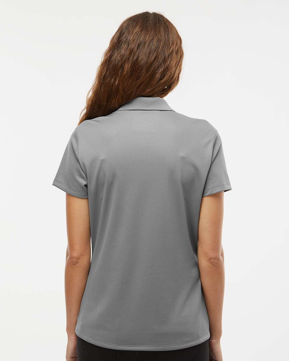 adidas A431 - Women's Performance Piqué Polo - Grey Three