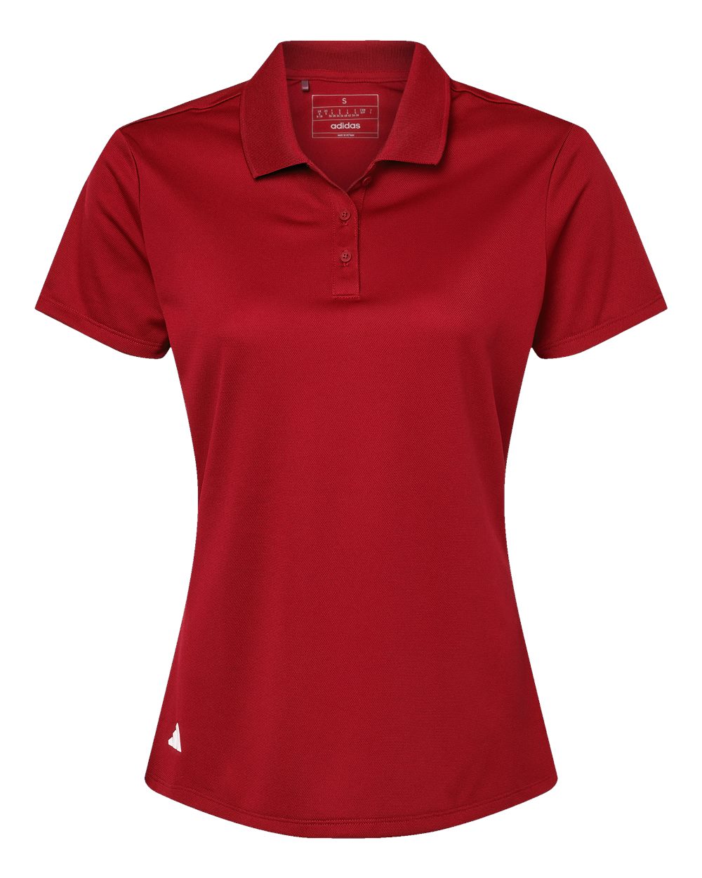 adidas A431 - Women's Performance Piqué Polo - Power Red