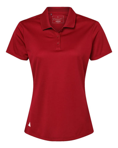 adidas A431 - Women's Performance Piqué Polo - Power Red