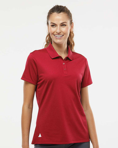 adidas A431 - Women's Performance Piqué Polo - Power Red
