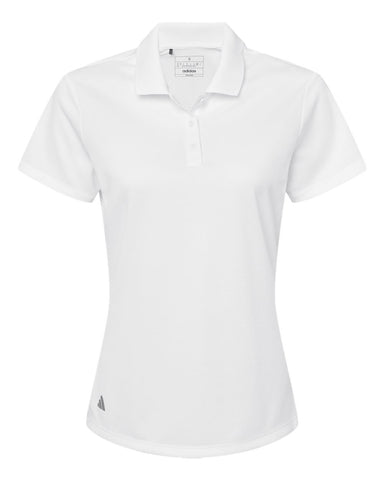 adidas A431 - Women's Performance Piqué Polo - White