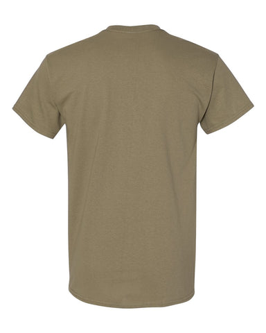 Gildan 5000 - Unisex Heavy Cotton™ T-Shirt - Prairie Dust - Back