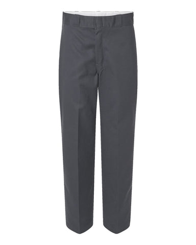 Dickies P874 - Unisex Industrial 874® Work Pants - Charcoal - 39 Unhemmed