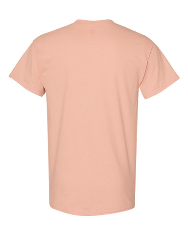 Gildan 5000 - Unisex Heavy Cotton™ T-Shirt - Dusty Rose - Back
