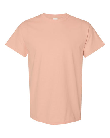 Gildan 5000 - Unisex Heavy Cotton™ T-Shirt - Dusty Rose - Front