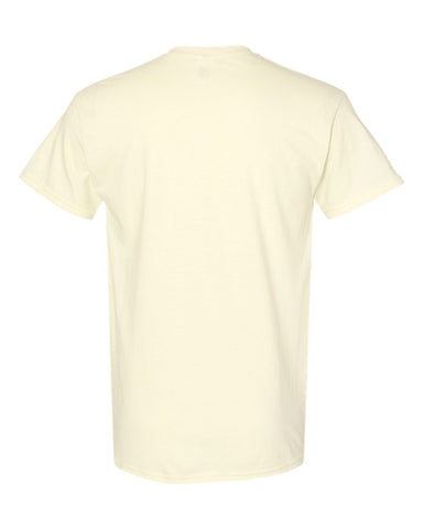 Gildan 5000 - Unisex Heavy Cotton™ T-Shirt - Off White - Back