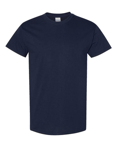 Gildan 5000 - Unisex Heavy Cotton™ T-Shirt - Blue Dusk - Front