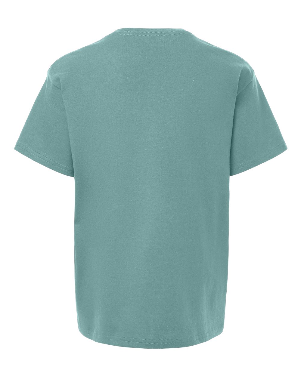 Gildan 5000B - Youth Heavy Cotton™ T-Shirt - Aquatic - Back