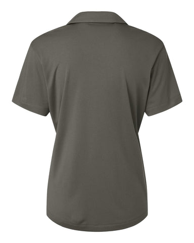 AllPro 41800L - Women's Pro-Lock Performance Polo - Charcoal - Back