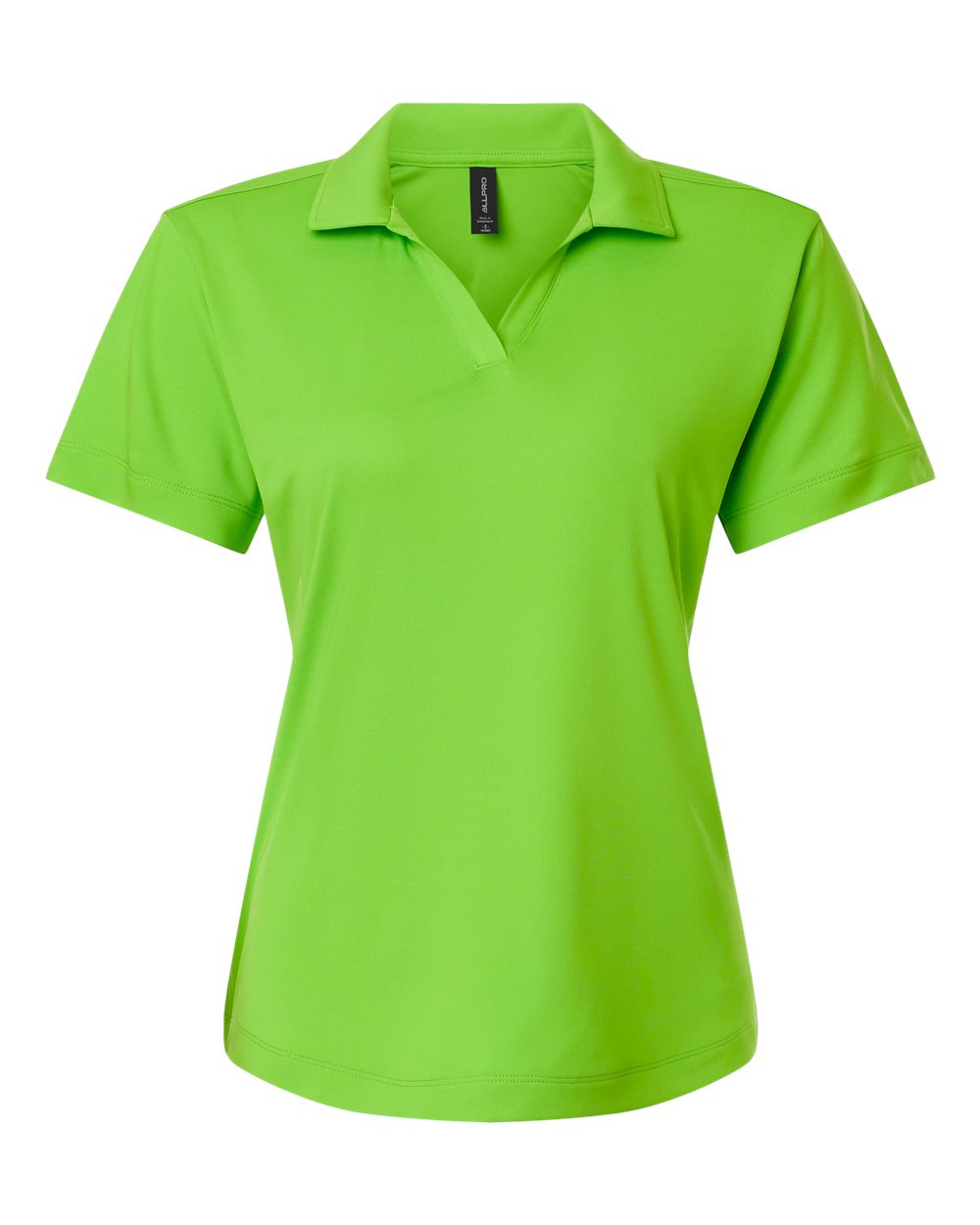 AllPro 41800L - Women's Pro-Lock Performance Polo - Lime - Front