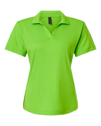 AllPro 41800L - Women's Pro-Lock Performance Polo - Lime - Front