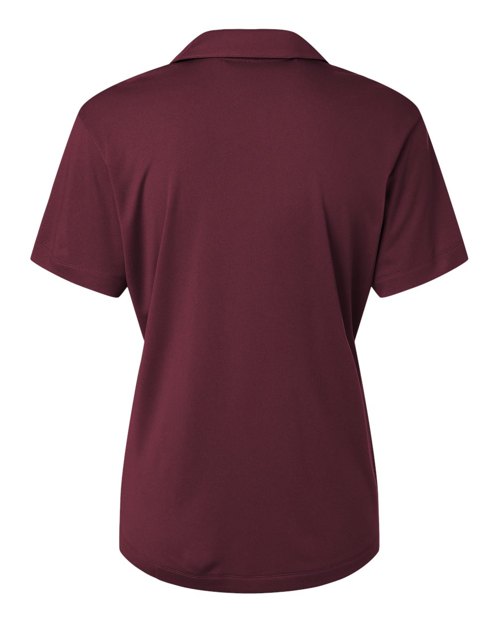 AllPro 41800L - Women's Pro-Lock Performance Polo - Maroon - Back