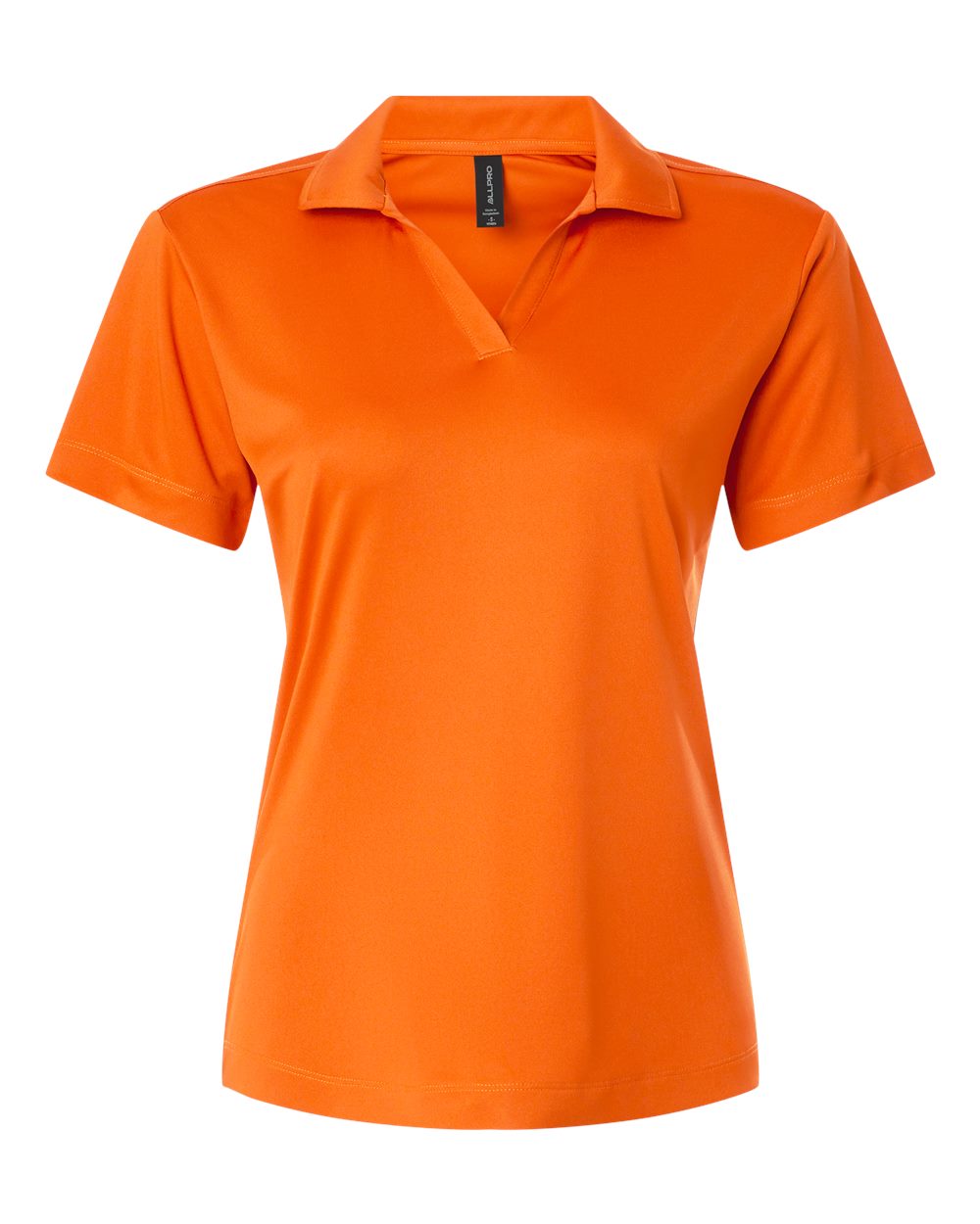 AllPro 41800L - Women's Pro-Lock Performance Polo - Neon Orange - Front