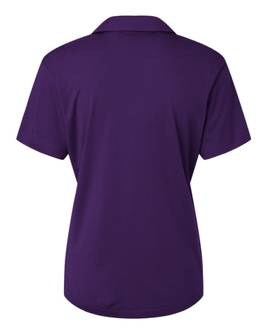 AllPro 41800L - Women's Pro-Lock Performance Polo - Purple - Back