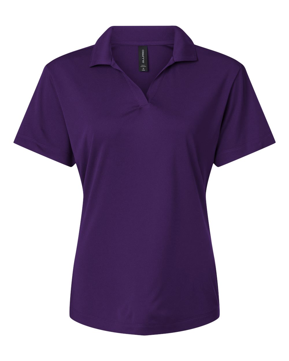 AllPro 41800L - Women's Pro-Lock Performance Polo - Purple - Front